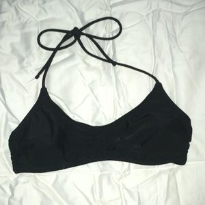 No Boundaries Black Bikini Top Size: Medium (7-9)